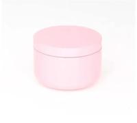 20/50/80 tarros de vela de 50 ml, recipiente de aluminio for dulces, tarro cosmético, bote for crema y aceite, decoraciones for bodas, lata de metal vacía for aromaterapia(Pink,50pcs)