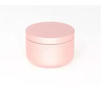 20/50/80 tarros de vela de 50 ml, recipiente de aluminio for dulces, tarro cosmético, bote for crema y aceite, decoraciones for bodas, lata de metal vacía for aromaterapia(Rose gold,50pcs)