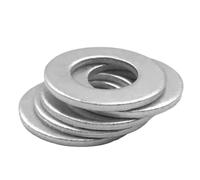20/50 piezas de arandelas de sellado de aceite de aluminio M3-M24 de 1 mm de espesor, arandela plana de aluminio, junta de anillo, tapón de cárter(M10x18x1 20pcs)