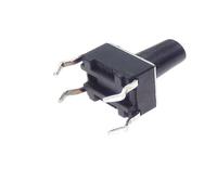20/50 Uds 6X6 6X6X5mm DIP 4Pin táctil Micro interruptor de botón 6 * 6 * 4,3/5/7/7,5/8/9/MM(6X6X7.5MM,6X6 DIP-4PIN_50PCS)