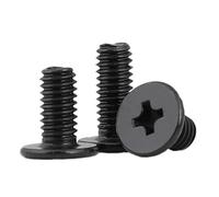 20/50 Uds M1.2 M1.4 M1.6 M2 M2.5 M3 Mini Micro Cross/Ultra delgado Low Wafer tornillo de cabeza plana compatible gafas de teléfono portátil(3mm,M2.5 x50pcs)