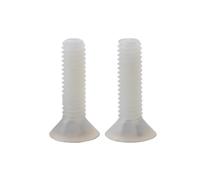 20-500 unidades de tornillos plástico nailon blanco M2, .5, M3, M4, M5, M6 y M8(M8x35 (20Pcs))