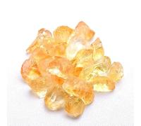 20/50G Natural Raw Yellow Citrine Quartz Crystal Rough Stone Espécimen de Cristal Natural Piedras Naturales y Minerales Pecera, Citrino, 100