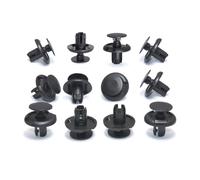 20 / 50Pcs Fit For 8MM Hole Universal Auto Bumper Fasteners Clip Plastic Screw Retainer Clip Car Fender Trunk Mudguard Clips Bumper Retainer Clips(20PCS)