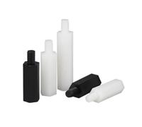 20-50pcs M2/M2,5/M3/M4/M5/M6 separadores hexagonales de nailon hembra-macho