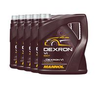 20 (5x4) Litro Mannol Dexron VI Automático Aceite Motor para Opel , MB 236.14