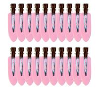 20/60 unids/set pinzas for el cabello sin costuras curvas pasador con flequillo lateral horquillas de estilo for mujeres(20Pcs-C)