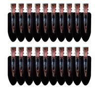 20/60 unids/set pinzas for el cabello sin costuras curvas pasador con flequillo lateral horquillas de estilo for mujeres(20Pcs-B)