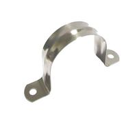 20 abrazaderas de manguera de sillín for tubos de plástico, de acero inoxidable, ajustables en forma de U, for cables, clips for tubos.(25mm(20pcs))