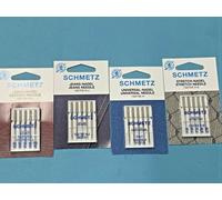 20 Agujas De Máquina De Coser Schmetz Set De Inicio - Agujas De Cuerpo Plano