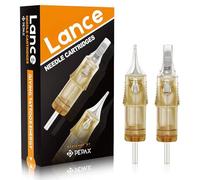 20 agujas desechables para cartucho de tatuaje 1001RLL, agujas de tatuaje higiénicas profesionales, ajuste universal para todos los estilos