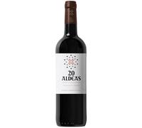 20 Aldeas Tempranillo - Vino tinto ecológico con crianza de 12 meses en barricas de roble, sabor equilibrado y aromas intensos ideales para maridar carnes | 1 botella