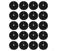 20 alfombrillas resistentes a la intemperie para una protección óptima del árbol y retención de humedad