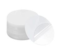 20 almohadillas adhesivas de doble cara, redondas transparentes de doble cara, almohadillas adhesivas transparentes resistentes, cinta de montaje adhesiva sin rastro para paredes, suelos y vidrio