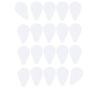 20 almohadillas antideslizantes de silicona para dedos de flauta de 0,3/0,5 mm, para instrumentos de viento de madera, duraderas