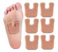 20 almohadillas de herradura para pies, almohadillas de callo 3 en 1, marca