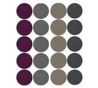 20 almohadillas de lijado abrasivas de 125 mm con grano 1500 2000 2500 4000 y soporte para preparación en seco y húmedo