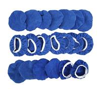20 almohadillas para pulir capó de coche, cubierta de microfibra para pulido con cera para pulidores de automóviles de 5 a 6 pulgadas, material de forro polar suave de primera