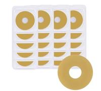 20 anillos de barrera de ostomía, anillos de ostomía moldeables, anillos extensores de piel hidrocoloides para bolsas de coloostomía, suministros de ostomía sin picaduras