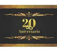 20 ANIVERSARIO: LIBRO DE FIRMAS PARA CELEBRACIÓN DE ANIVERSARIO DE BODAS O CASADOS | RECOGE COMENTARIOS Y FELICITACIONES DE TUS AMIGOS Y FAMILIARES | ... LIBRO DE VISITAS. BODAS DE PORCELANA.