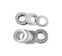 20 arandelas planas ultrafinas M3 M4, espesor 0,5-1,2 mm, junta de acero inoxidable, arandela de metal for tornillo(M4x9x0.5)
