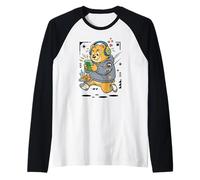 20 Auriculares Retro Oso Lindo Juego de Peluche Gamer Camiseta Manga Raglan