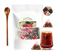 20 Bags Ginseng & Mulberry Herbal Tea, Ginseng And Wolfberry Tea Organic, Kidney Teas Formula, Ginsengs & Mulberry Herbal Teas for Men Women