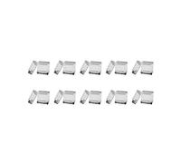 20 Bandejas de Caja AcríLica para Cubos de Elementos de 0,39 Pulgadas y 10 Mm, Caja Transparente, Soporte de Tabla PerióDica para Colecciones de