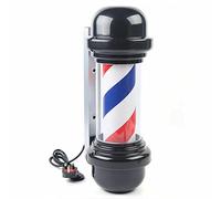 20" Barber Pole Barber Barber Barbero Barra con lámpara LED Peinado poste giratorio luz para Peluquería Peluquería