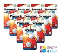 12 x Panasonic CR2025 Coin Battery Batteries Lithium 3V Watches Torches Car Keys