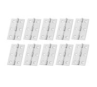 20 bisagras de puerta plegables, bisagras de puerta de acero inoxidable para muebles de madera para el hogar, bisagras de rodamiento de bolas gruesas para ventanas, armarios, cajas de madera, tamaño M