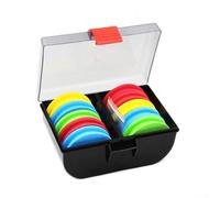 20 bobinadores de aparejos de EVA con caja de almacenamiento, sistema de bobinador de línea de pesca para aparejos CHOD y Zig, carretes de espuma suave para evitar nudos, kit de accesorios de aparejos