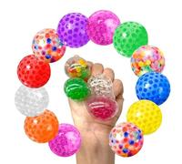 20 bolas antiestrés para niños y adultos, pelota de juguetes antiestrés, para aliviar el estrés para niños y adultos (color mezclado)