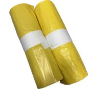 ★20 Bolsas Basura SEDISAC PE 100% Reciclado UNE-EN15343 240L 115x150 38µm galga 150 AMARILLO 0,011€/caja al SCRAP RD1055/2022 ENV/2025/54349