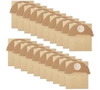 20 bolsas de aspiradora de paquete para Karcher WD2 WD2 Premium MV2 WD 2.200 a WD 2.550 A2004 A2054 A2099, para Karcher 6.904-322.0, bolsas de filtro de papel de alta eficiencia