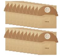 20 bolsas de aspiradora WD2 para Kärcher 6.904-322.0, bolsas de filtro de papel, adecuadas para aspiradora WD 2