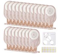 20 bolsas de colostomía: bolsas de ostomía de una sola pieza para mujeres y hombres, bolsas de ostomía desechables, bolsa de ostomía drenable de una pieza para el suministro de ileostomía, 15-65 mm