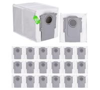 20 Bolsas de Repuesto Aspiradoras Compatibles con Roborock Q Revo/Qrevo Pro/Qrevo MaxV/Qrevo S/Qrevo master,Accesorios Bolsa de Polvo para Roborock Automáticas Aspirador