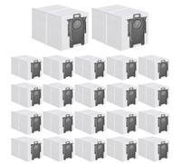 20 bolsas para aspiradora Roborock Qrevo S Pro, QV 35A, Qrevo S5V, Qrevo Edge 2, Saros 20/10/10R/Z70, Qrevo Edge S5A/Curv 2 Flow/CurvX/Curv S5X, Q revo, S8 MaxV Ultra