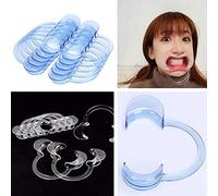 20 boquillas extra de repuesto en forma de C para retractores de mejillas, boca, abridor de labios