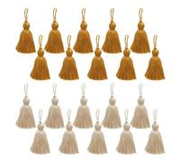 20 borlas marcapáginas, llaveros, borlas, llaveros, borlas decorativas, pulseras borlas, mochilas escolares, borlas decorativas de la mochila, borlas decorativas