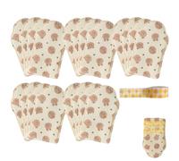 20 botas de perro para patas lesionadas, impermeables, calcetines para perros que mantienen las patas limpias, promueven la curación, zapatos desechables para perros, para cubrir vendaje de patas de