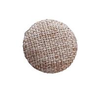 20 botones a presión redondos de lino de 15-30 mm, ideales para chaquetas, sofás, abrigos y accesorios de costura.,5Caqui claro,25 mm
