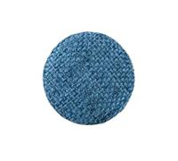 20 botones de tela redondos con borde de lino de 15-30 mm, ideales para coser accesorios de chaquetas y trajes.,15 mm
