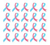 20 broches de aleación ligera para concienciación benéfica, broche de mariposa para recaudación de fondos, actividad comunitaria, causa social, talla única, como se describe