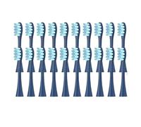 20 cabezales de cepillo reemplazables, compatibles con Air/One/Air 2/SE/X/X PRO/Z1/F1, boquilla cerdas vacío for dientes eléctrico(Blue)
