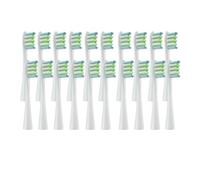 20 cabezales de repuesto for cepillos de dientes eléctricos Oclean, Flow/X PRO Elite/X/One/Z1/F1, con cerdas selladas al vacío.(20 pcs white)