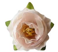 20 cabezas de flores artificiales, flores artificiales pequeñas, 4 cm, flores falsas para manualidades, decoración de flores de seda, cabezas de flores para San Valentín, Día de la Madre, boda, fiesta