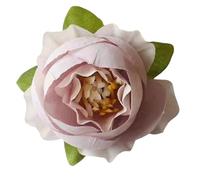 20 cabezas de flores artificiales, flores artificiales pequeñas, 4 cm, flores falsas para manualidades, decoración de seda, cabezas de flores para San Valentín, día de la madre, boda, fiesta, hogar