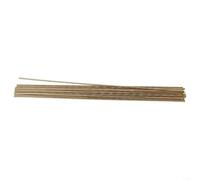 20 cables de latón de 2 mm por 250 mm, incluyendo estaño y silicona para soldar, soldar y soldar sin flujo adicional